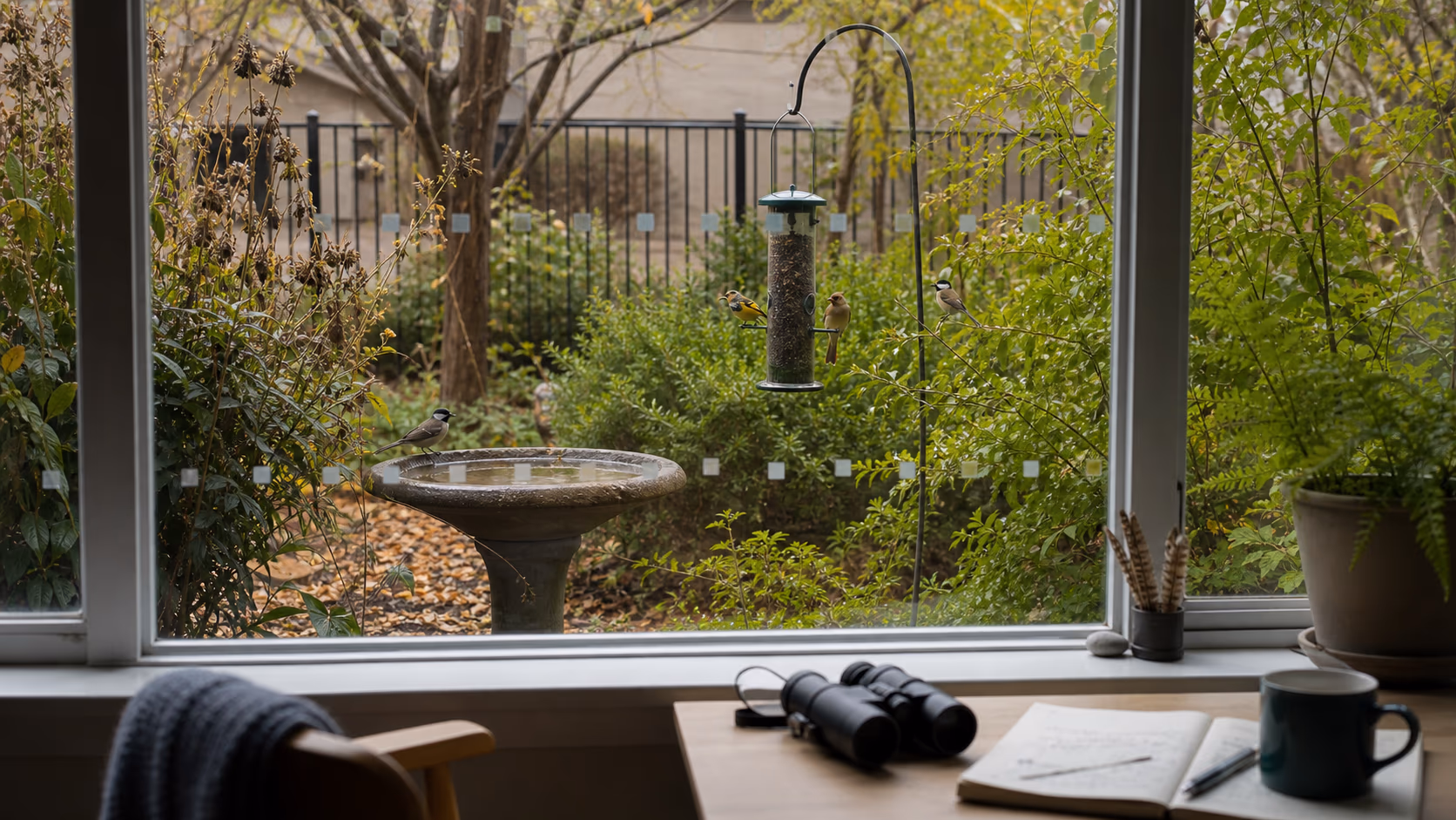 Backyard Bird Habitat: Make Your Window a Better Birding Spot